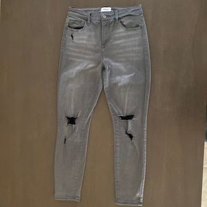 Pistola Jeans Arianna High Rise Distressed Skinny Jean